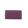 Maroon Envelope Wallet back side